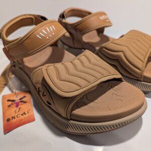 ONCAI Walking Ortho Hiking Sandal Khaki/Beige Women’s Shoes Size 12 Sandals